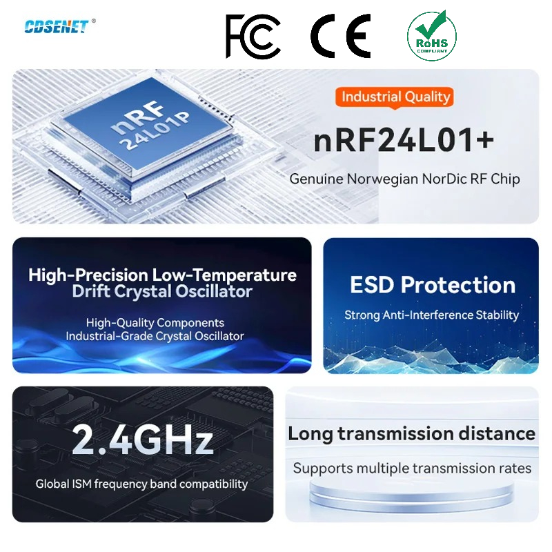 Nrf24L01 - 2 шт. nRF24L01+ PA LNA 2,4