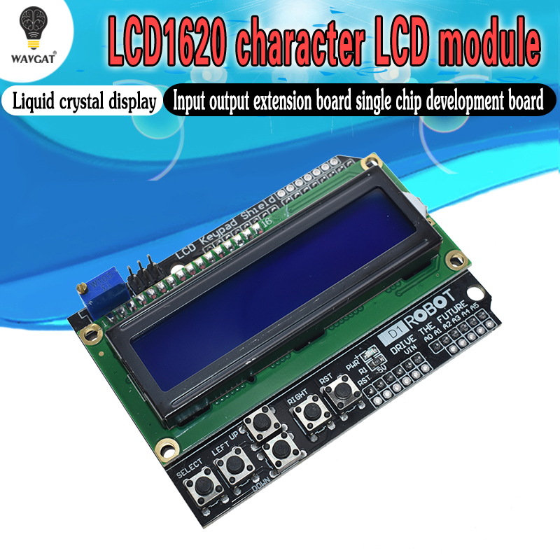 Lcd 1602 - 1 шт. ЖК-экран с клавиатурой ЖК-дисплей