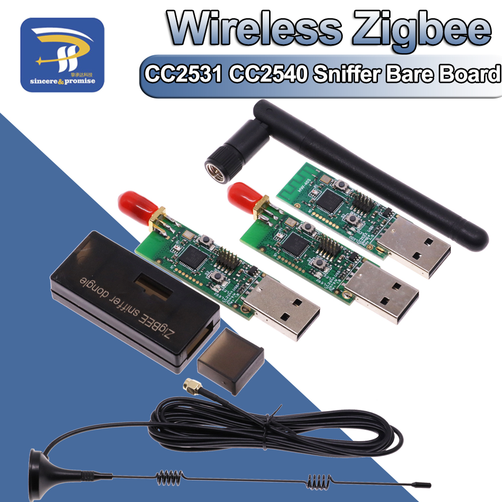 Zigbee Cc2531 - Модуль анализатора протокола пакетов Sniffer Bare