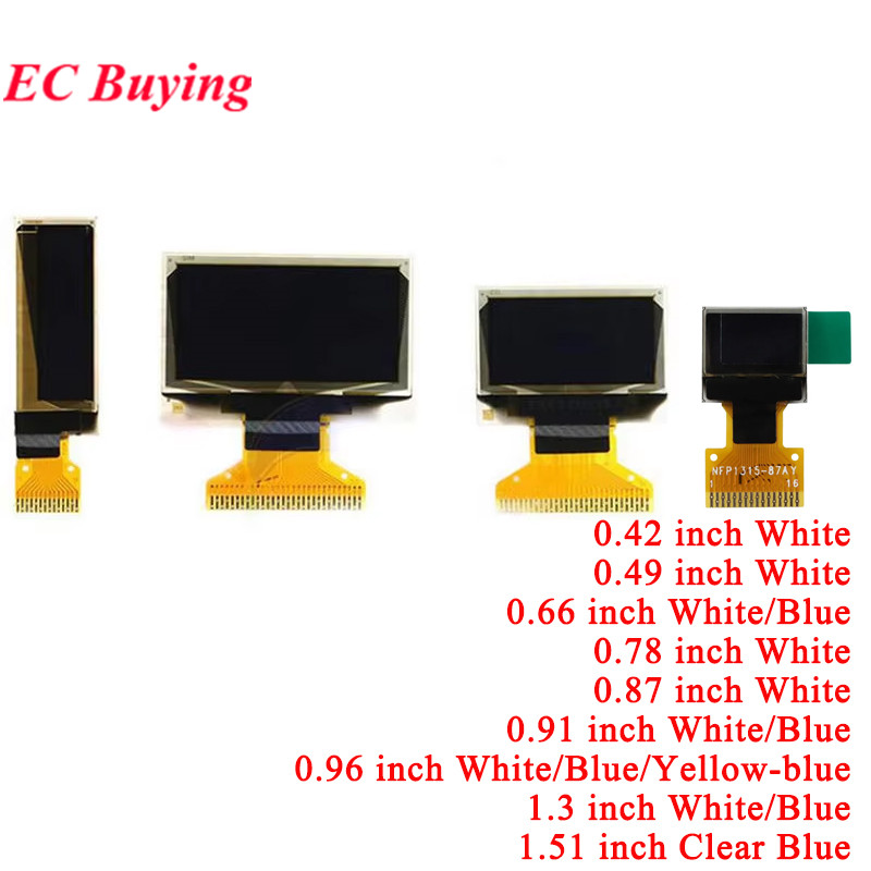 Ssd1306 - OLED-дисплей ЖК-дисплей 0,42 0,49 0,66 0,78