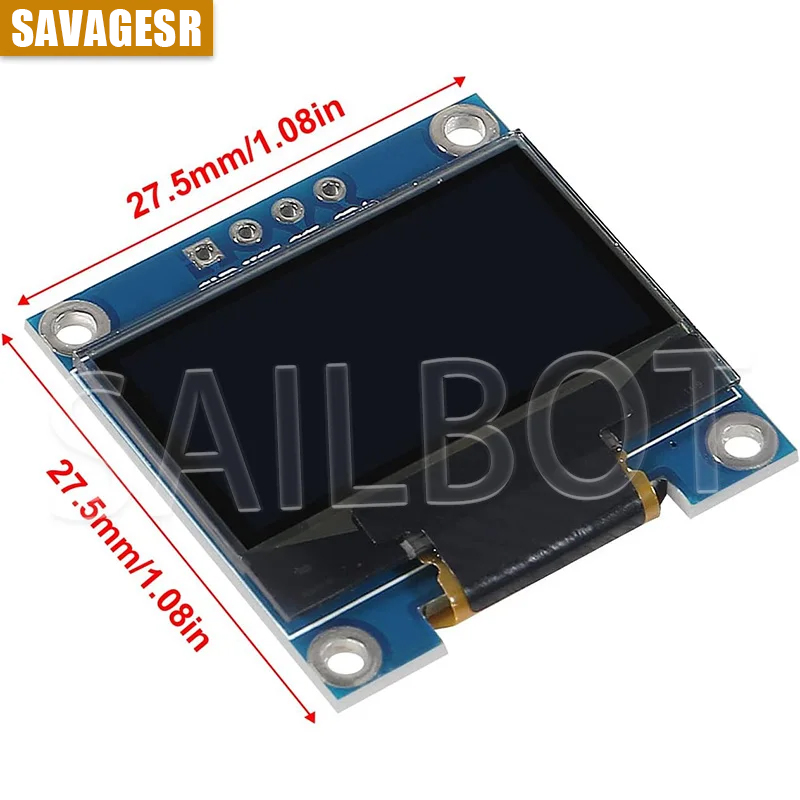 1-10 шт. 0,96-дюймовый модуль  – обзор и цена Oled Display 0.96