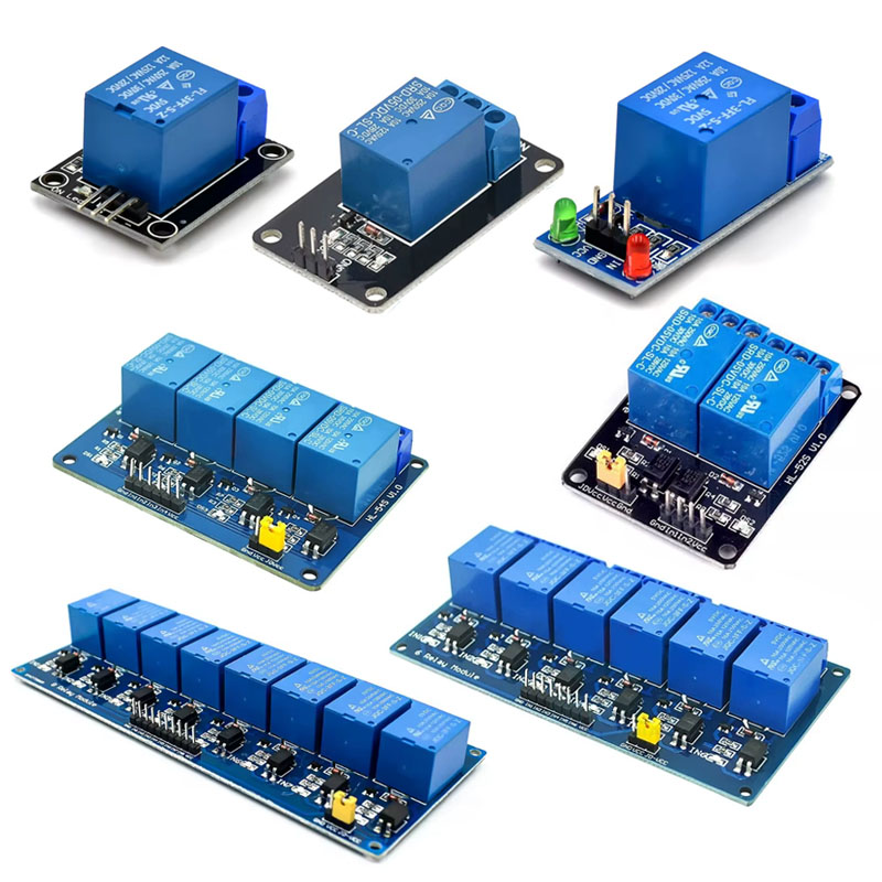 5В 1 2 4 6 8-канальный релейны – обзор и цена Relay Module 4 Channel