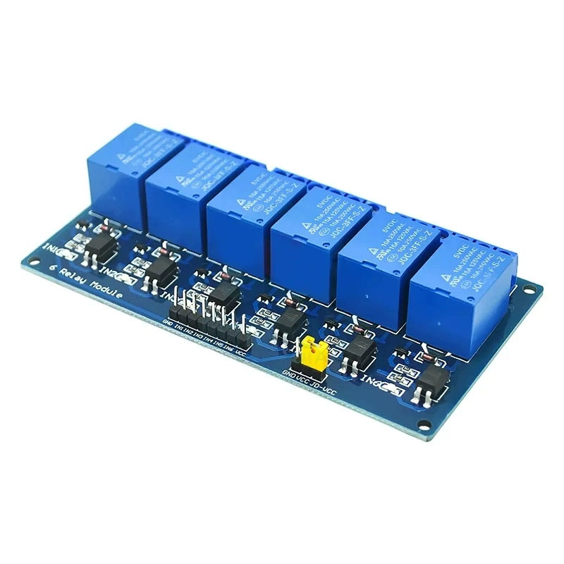 5В 1 2 4 6 8-канальный релейны – обзор и цена Relay Module 4 Channel