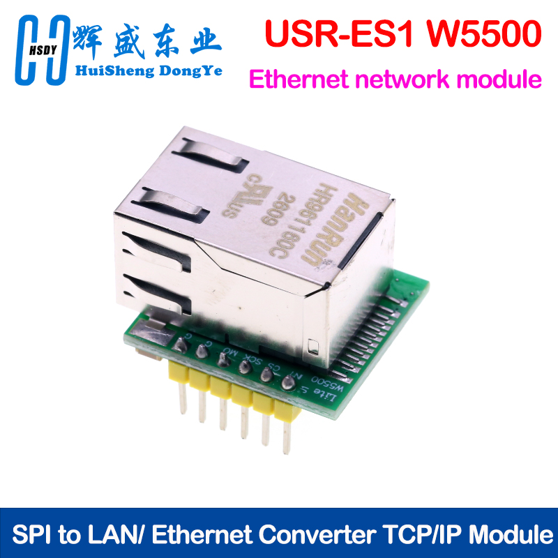 Модуль Ethernet USR-ES1 W5500: – обзор и цена Ethernet W5500