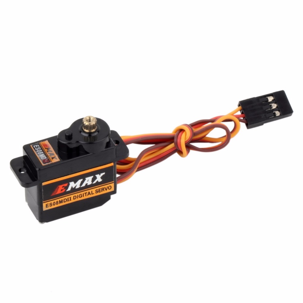4 шт. EMAX ES08MDII ES08MD II  – обзор и цена Servo Sg90
