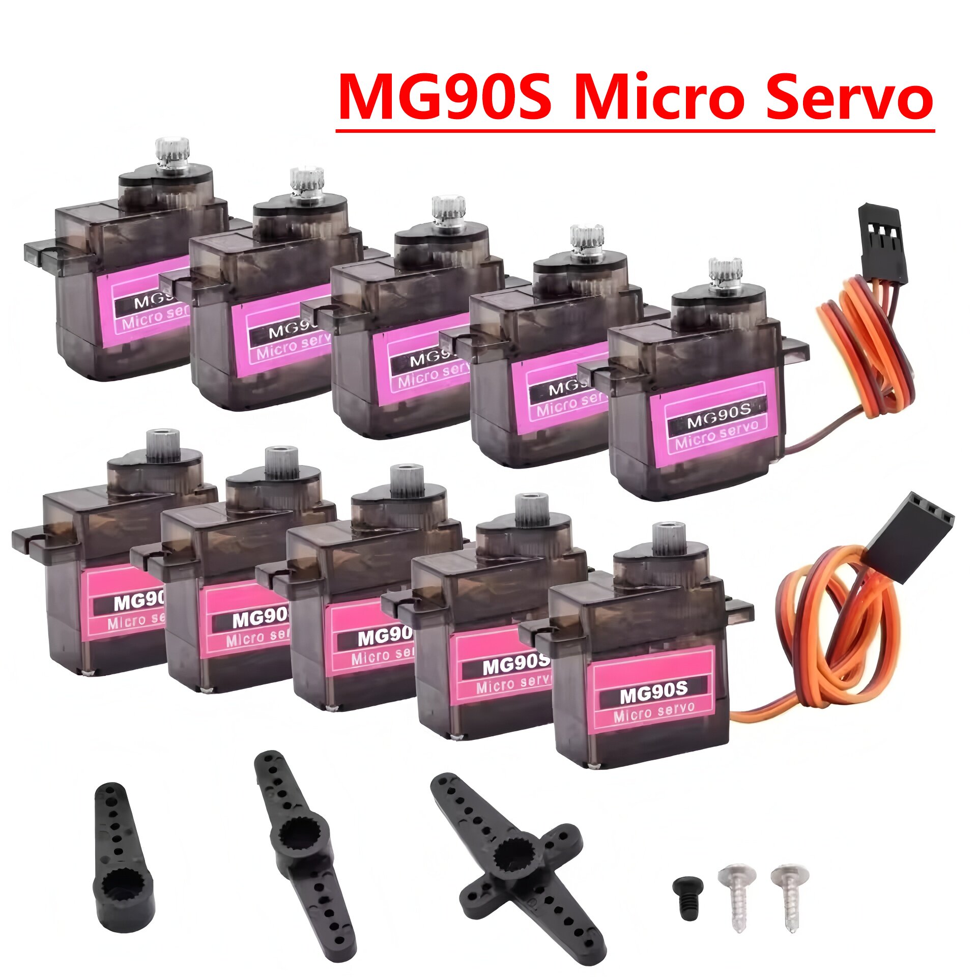 4/5/10/20 шт. MG90S микро серв – обзор и цена Servo Sg90